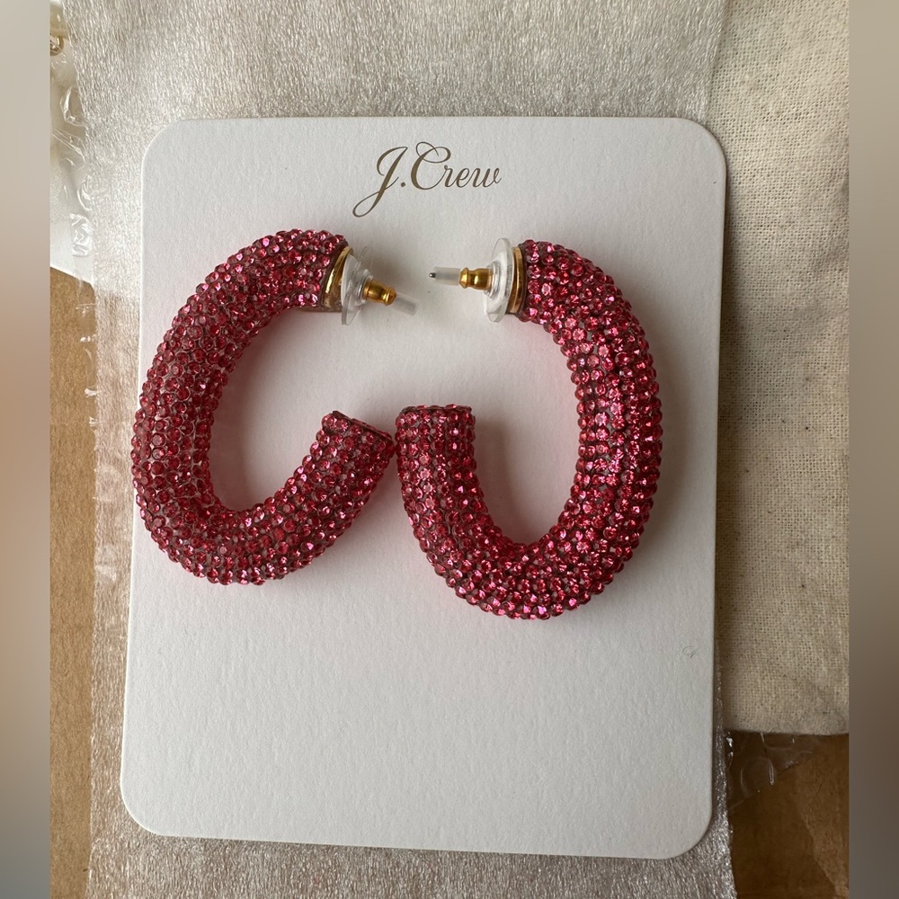 J. Crew Sparkly Earrings. New.